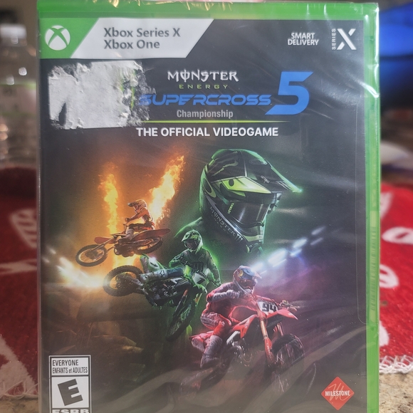 BRAND NEW, FACTORY SEALED*** Xbox Series X and Xbox One game and 2 PS5 games